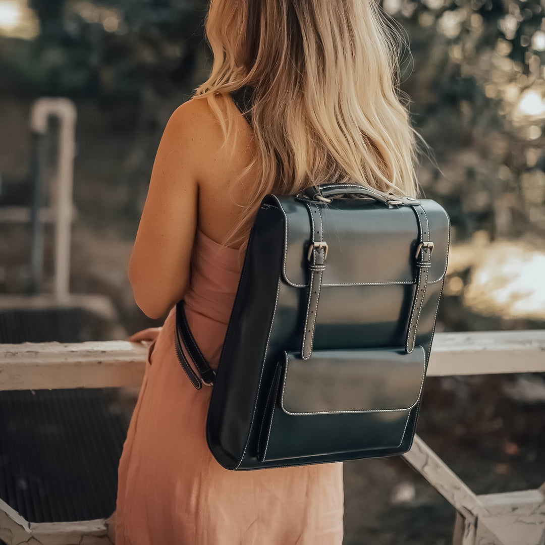 Threaded Flap Boutique Backpack