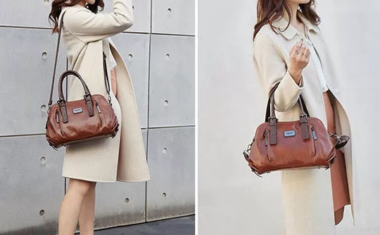 Silke’s Luxe Statement | Leather Bag - Grace Bags