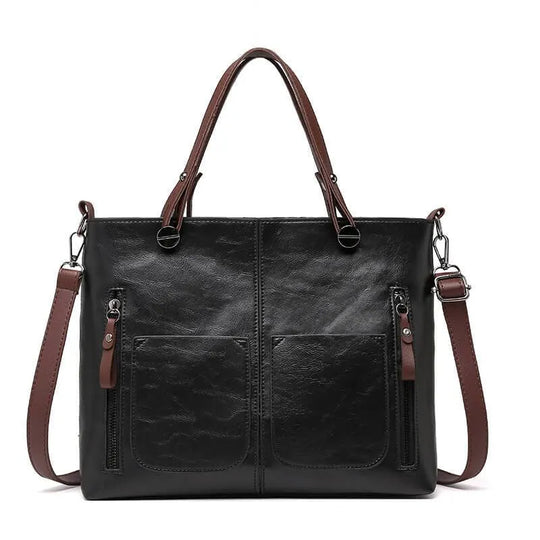 Ilse’s Timeless Elegance | Leather Shoulder Bag - Grace Bags