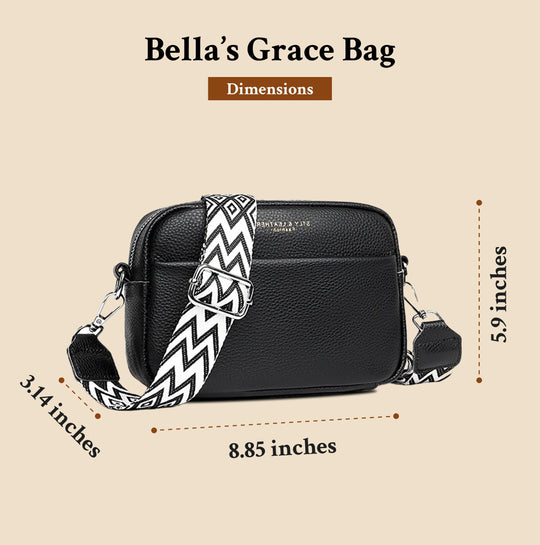 Bella’s Grace | Women’s Leather Shoulder Bag