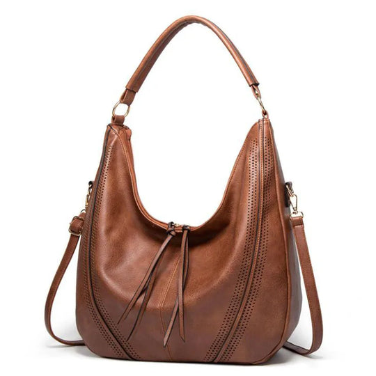 Minerva’s Classic Versatility | Vintage Leather Bag - Grace Bags