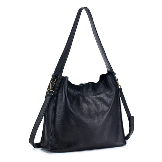 Grace’s Timeless Elegance | Genuine Cowhide Leather Tote Bag - Grace Bags