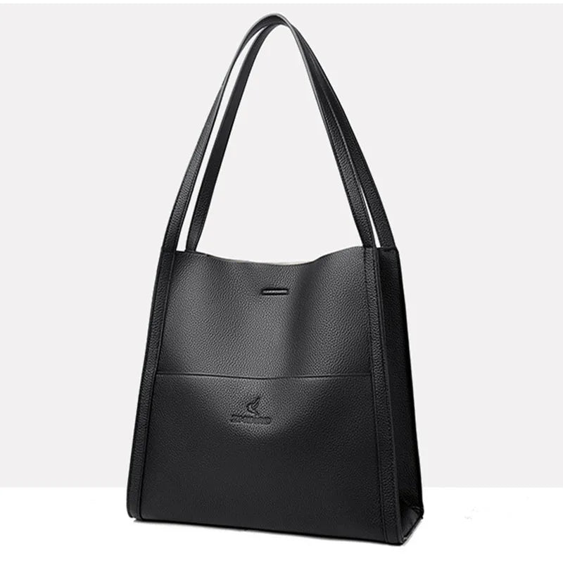 Grace’s Soft Serenity | Designer Leather Crossbody Tote - Grace Bags