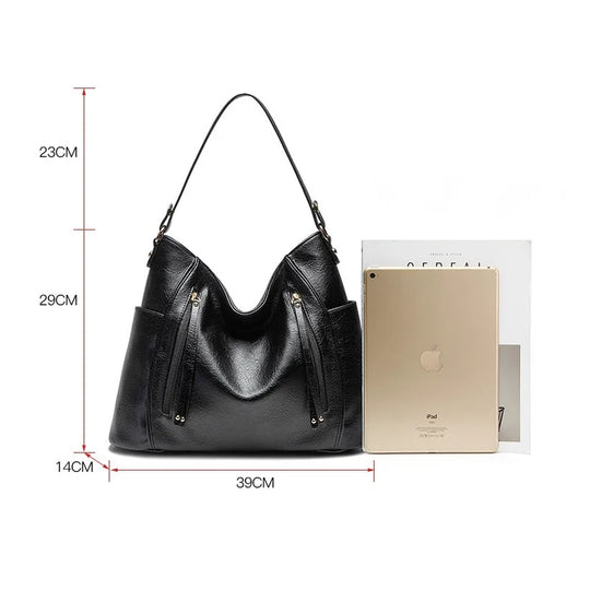 Blanche’s Elegance | Luxurious Leather Bag - Grace Bags