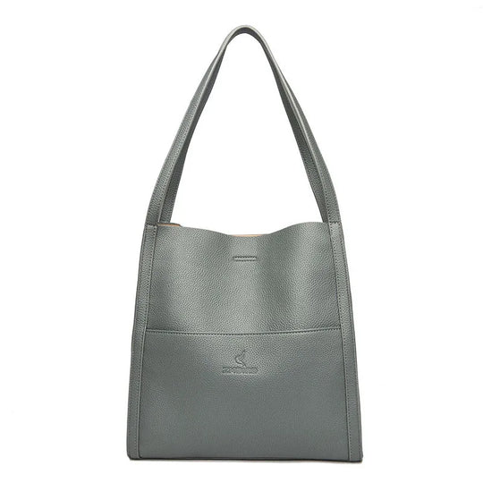 Grace’s Soft Serenity | Designer Leather Crossbody Tote - Grace Bags