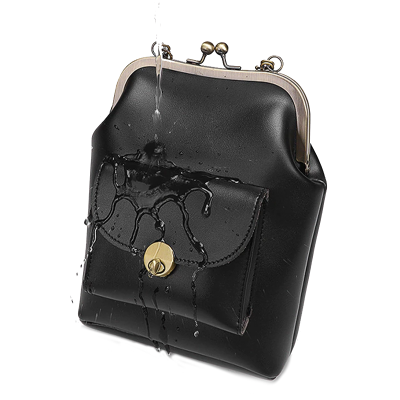 Chic Vintage Kiss-Lock Shoulder Bag