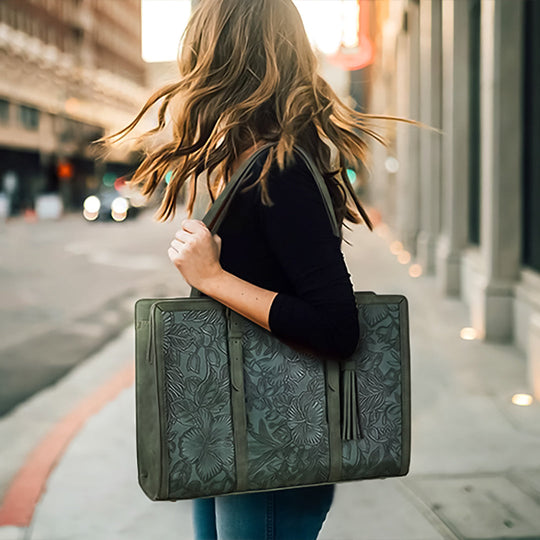 Grace’s Leather Tote - Thoughtful Craftsmanship