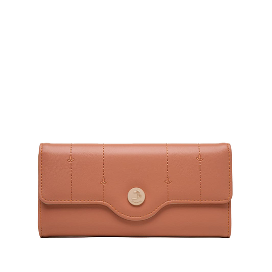 Coin Pocket - Elegant Trifold Leather Wallet